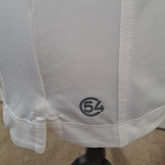 Chase 54 White Sleeveless Zip Up Collared Top  Size S - Picture 10 of 13